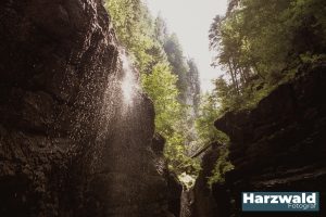Wasserfall in der Klamm